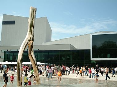Courtyard at the Festival Theatre